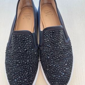 I-N-C black flat sneaker